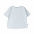 【日本製】半袖 ボーダーTシャツ レディース 綿100% ハードコットン ブルー(FL23SS-018W-bl)